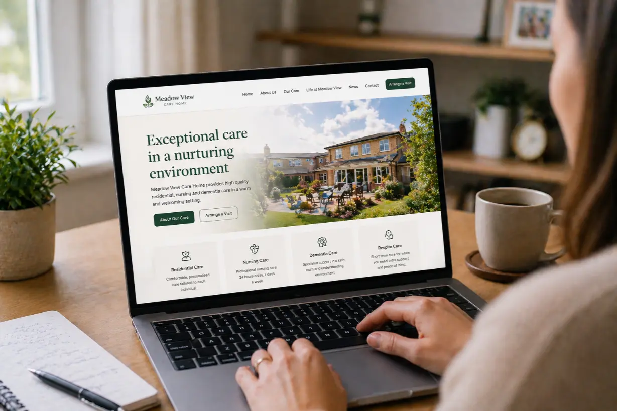 Websites for Home Care & Care Homes | Care Rocket