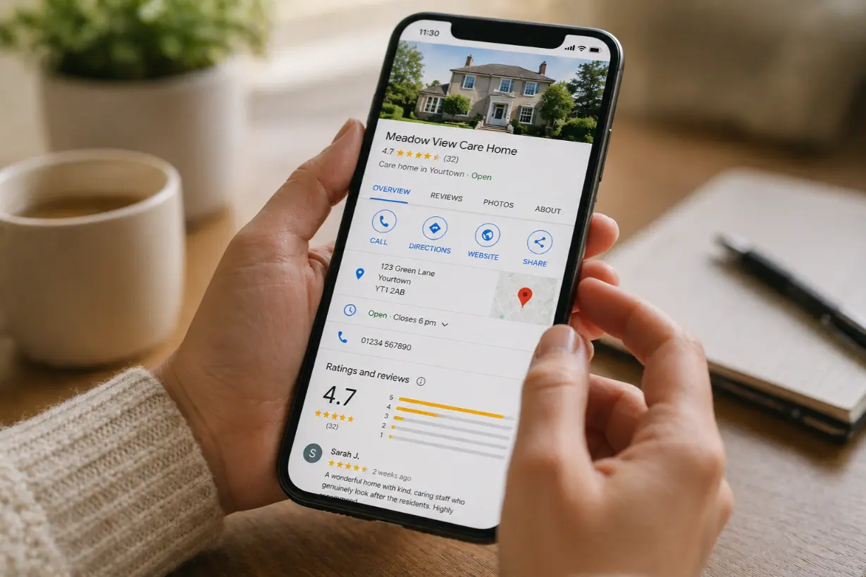 Google Business Profile Optimisation | Care Rocket